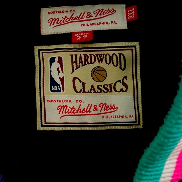 Mitchell and Ness Spurs leather jacket 3X - Picture 1 of 3
